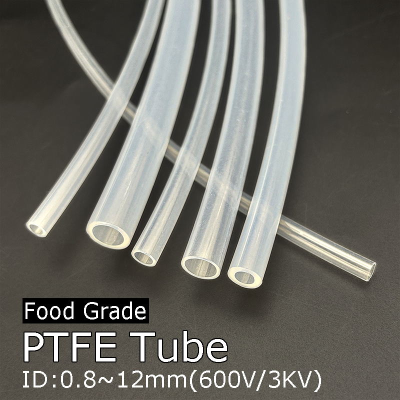 Meal Prep Co - 투명 PTFE 튜브(식품 등급, 내경 0.8mm~12mm)는
