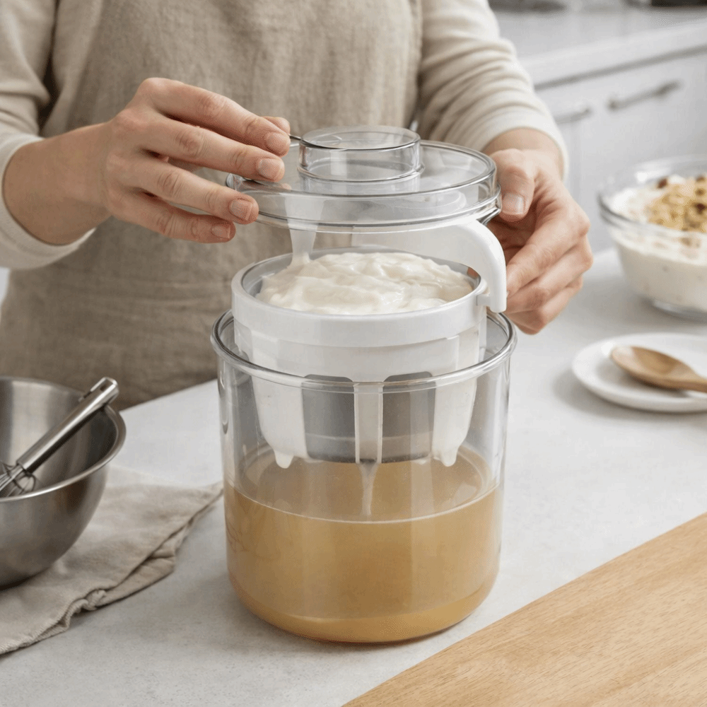 Meal Prep Yogurt - 단백질 스무디 스테인리스 스틸 요구르트 스트레이너