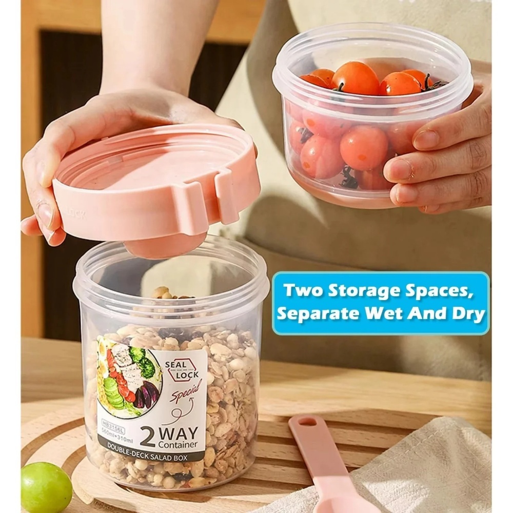 휴대용 샐러드 컵 아침 식사 컵 음식 분리 요거트 시리 - Meal Prep Yogurt 리뷰 및 가격