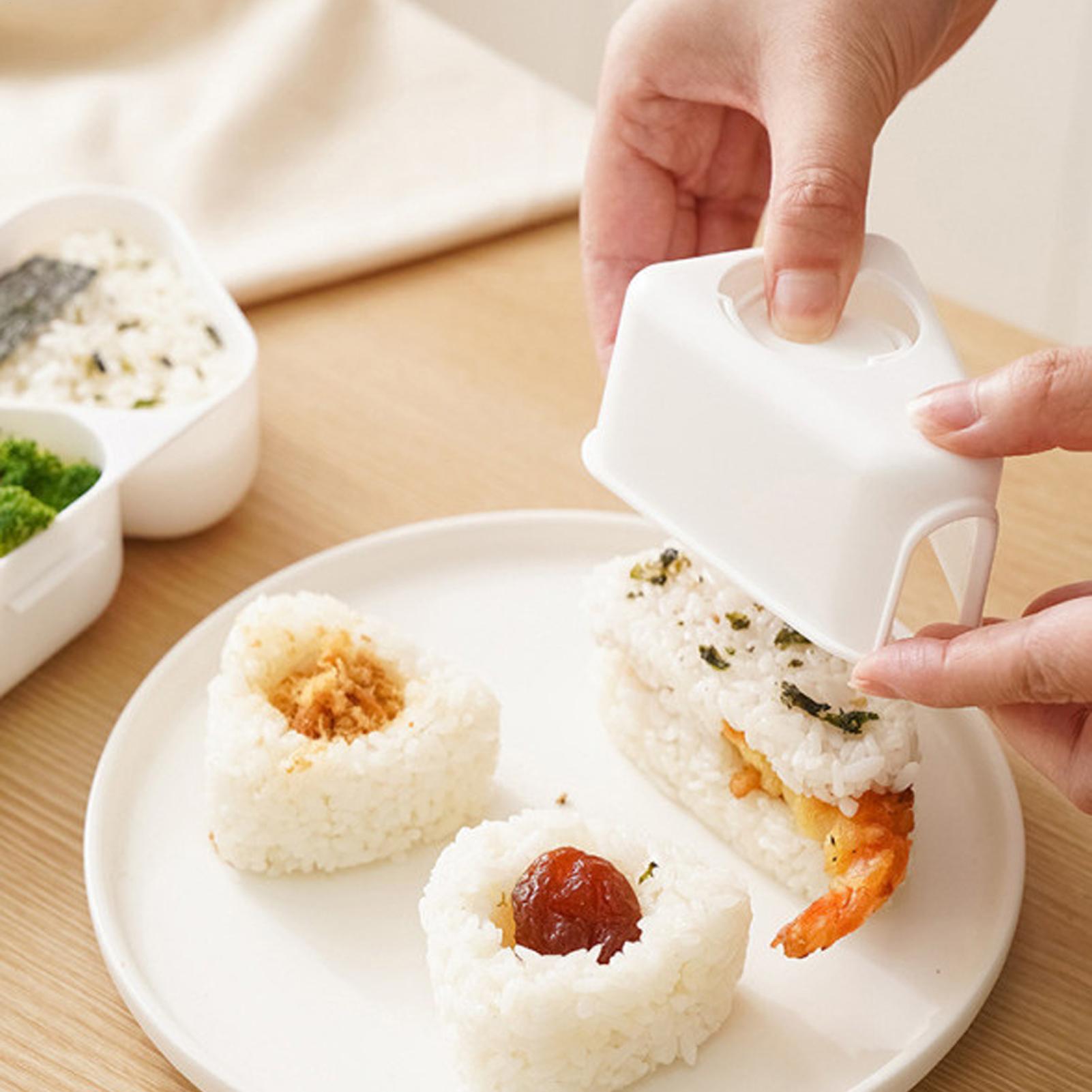 일본식 휴대용 주방 도구 재사용 가능한 주먹밥 프레스  - Meal Prep With Rice 리뷰 및 가격