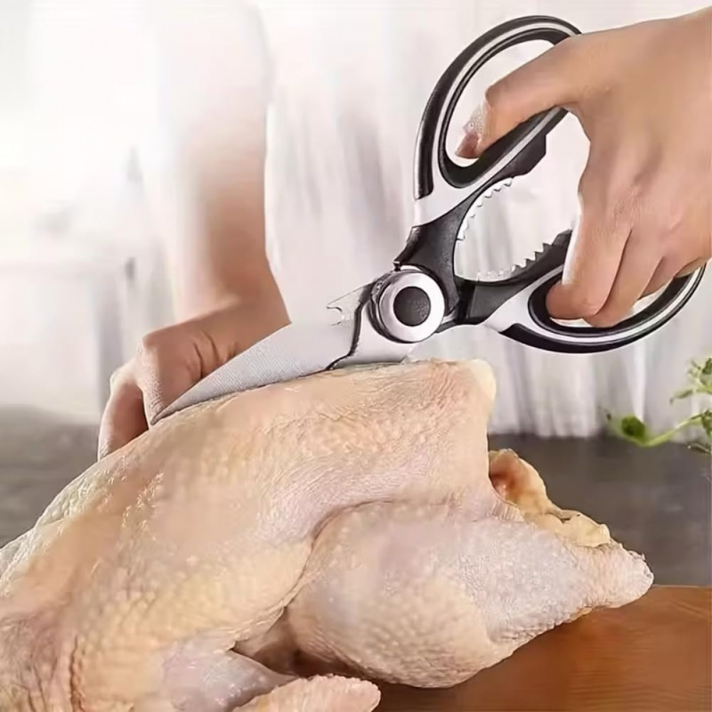 스테인리스 스틸 주방 가위 다용도 날카로운 칼날 인체공 - Meal Prep With Chicken 리뷰 및 가격