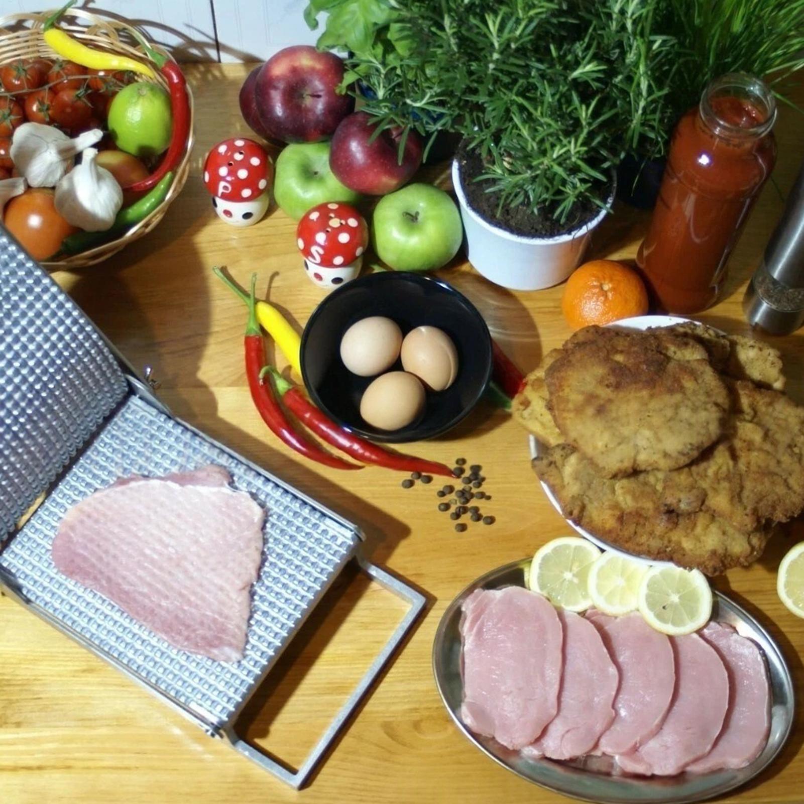 고기 연육기 스테인리스 스틸 수동 주방 도구 돼지고기  - Meal Prep With Chicken 리뷰 및 가격