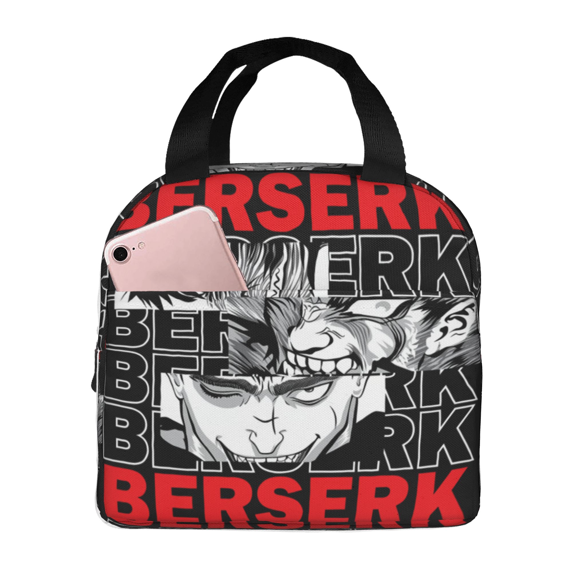 B-Berserks 열 절연 도시락 가방 브랜드 인쇄된 - Meal Prep Bag 리뷰 및 가격