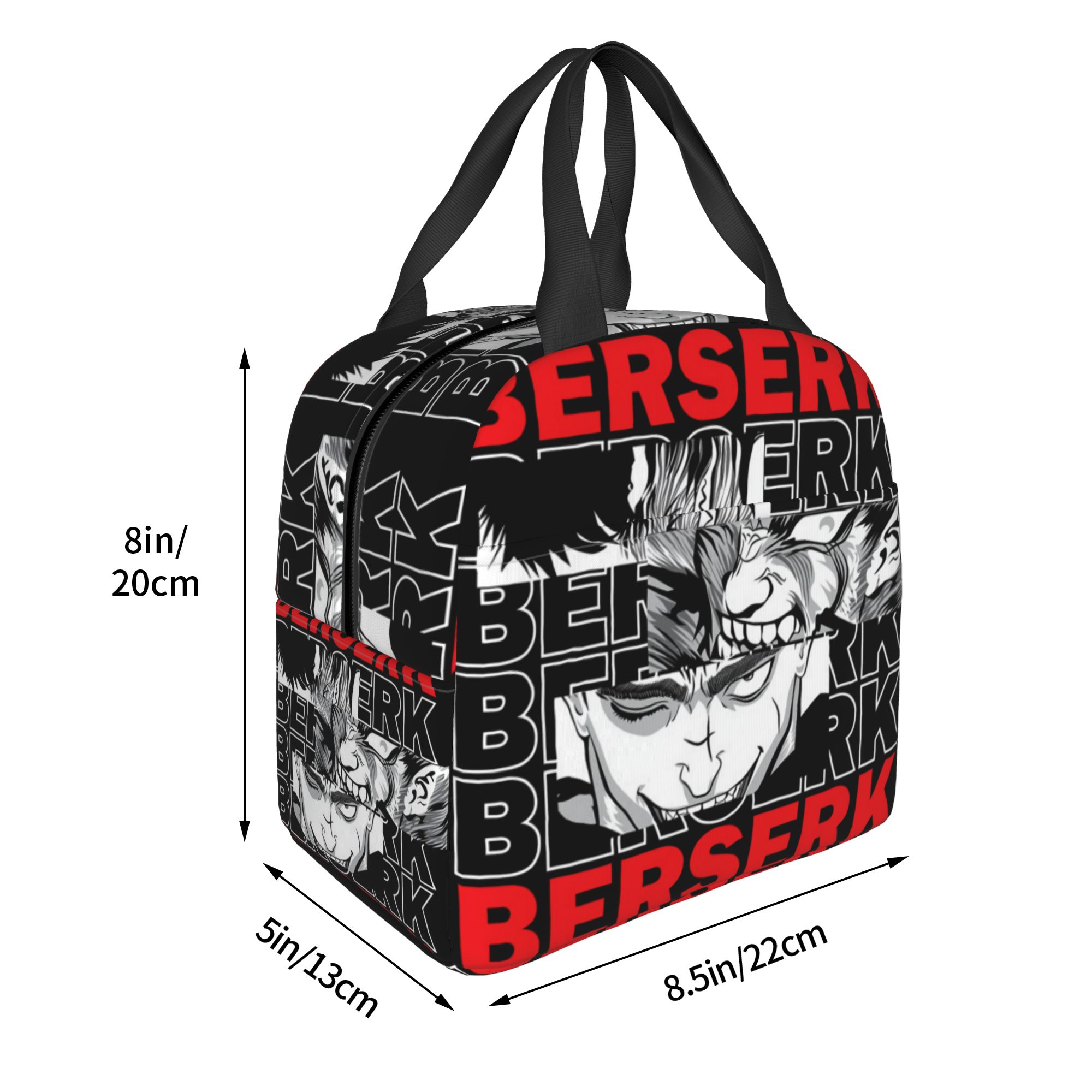 B-Berserks 열 절연 도시락 가방 브랜드 인쇄된 - Meal Prep Bag 리뷰 및 가격