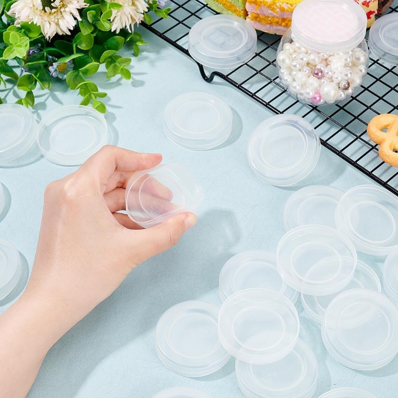 48 Pcs 2 인치 요구르트 항아리 뚜껑 식품 저장  - Meal Prep Yogurt 리뷰 및 가격