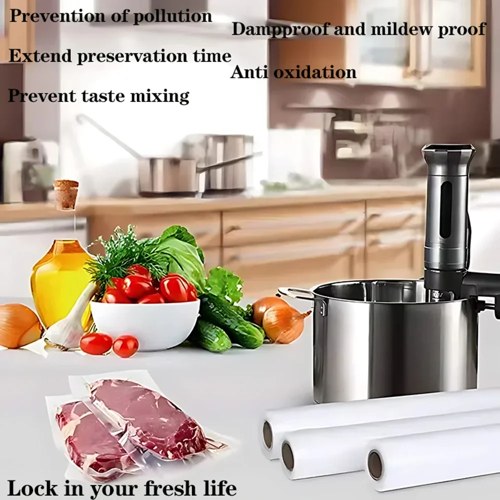 식품용 진공 봉투 1롤, 진공 식품 보존 봉투, BPA - Meal Prep Co 리뷰 및 가격