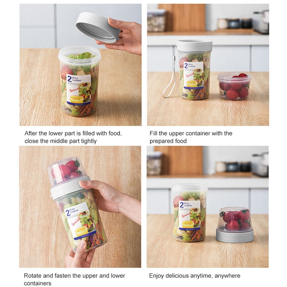 이중 레이어 신선도 유지 상자, 요구르트 너트 신선도  - Meal Prep Yogurt 리뷰 및 가격