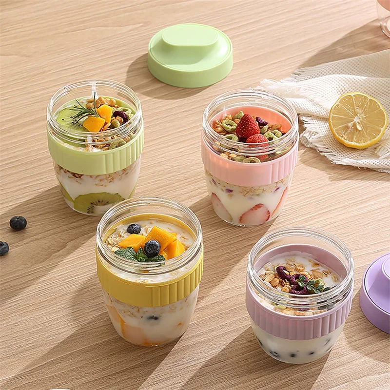 480/570ml 아침 식사 컵 휴대용 오트밀 시리얼  - Meal Prep Yogurt 리뷰 및 가격